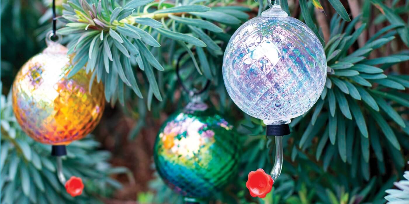 BIRTHSTONE: HUMMINGBIRD FEEDERS