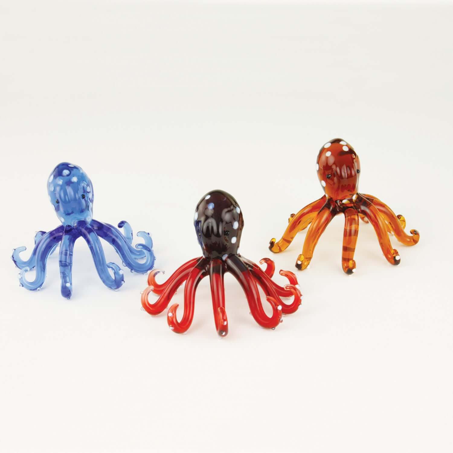 Boro Octopus Assorted: 3pc