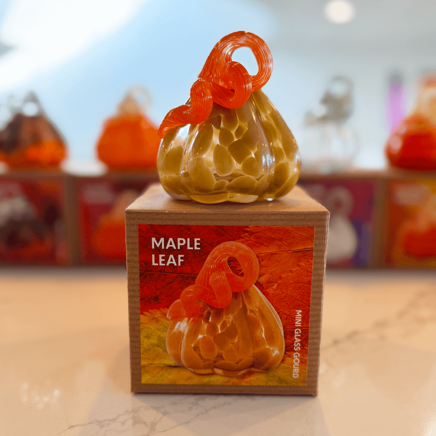 Maple Leaf Mini Gourd